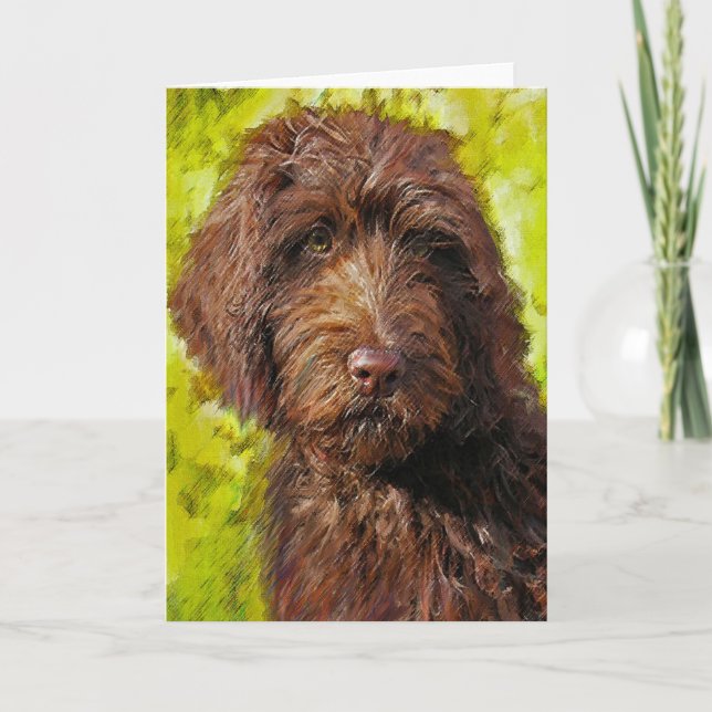 carte de labradoodle (Devant)