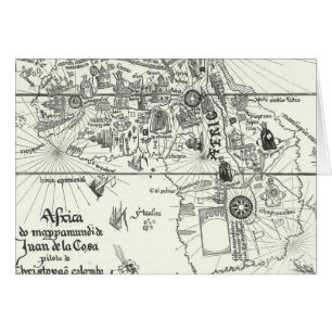 Carte de l'Afrique 1500