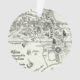 Carte de l'Afrique   1500