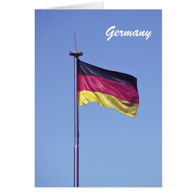 Carte de l'Allemagne (Devant)