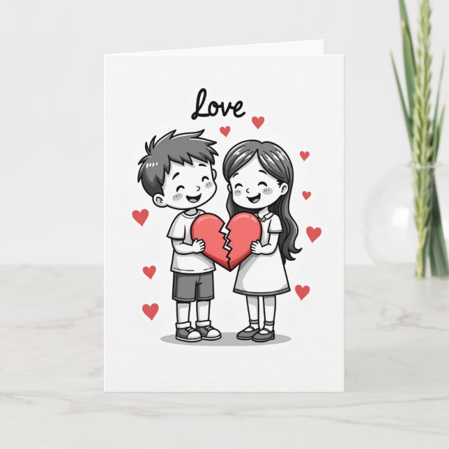 Carte de l'Amour pour Réparer les Cœurs (Devant)