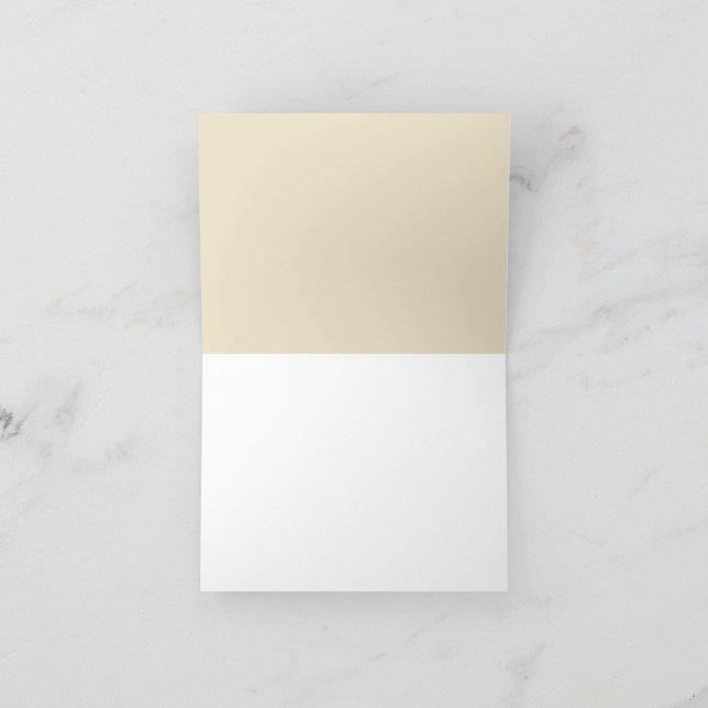 Carte de l'anémone stylisée (Intérieur)