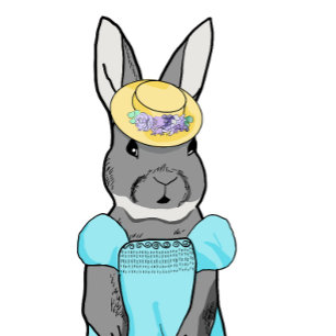 Carte de Lapin de Pâques