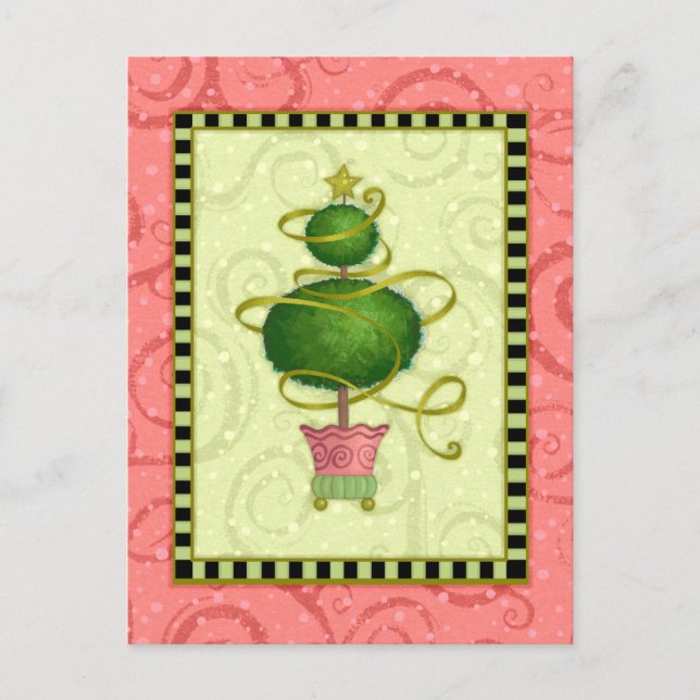 Carte de l'arbre I de vacances (Devant)