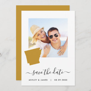 Carte de l'Arkansas Mariage photo Enregistrer la c