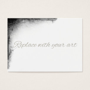 Carte de l'artiste ACEO vierge Coin vintage 9a