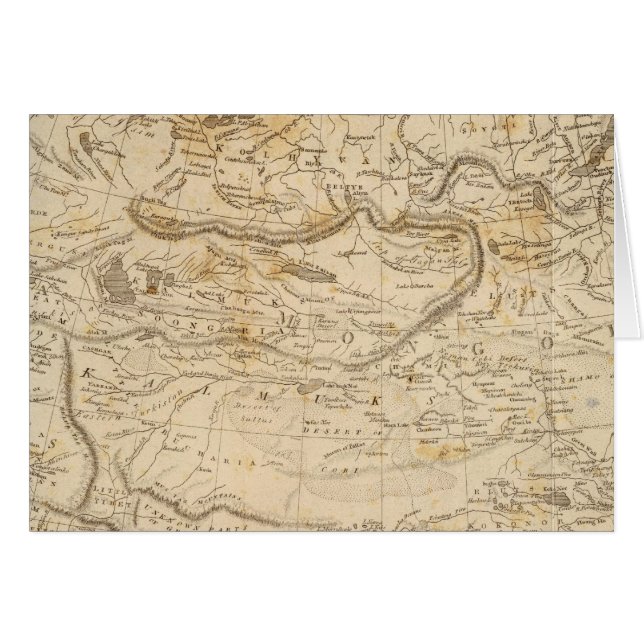 Carte de l'Asie centrale par Arrowsmith (Devant horizontal)
