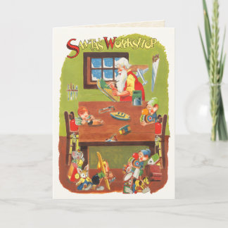 Carte de l'atelier de Père Noël