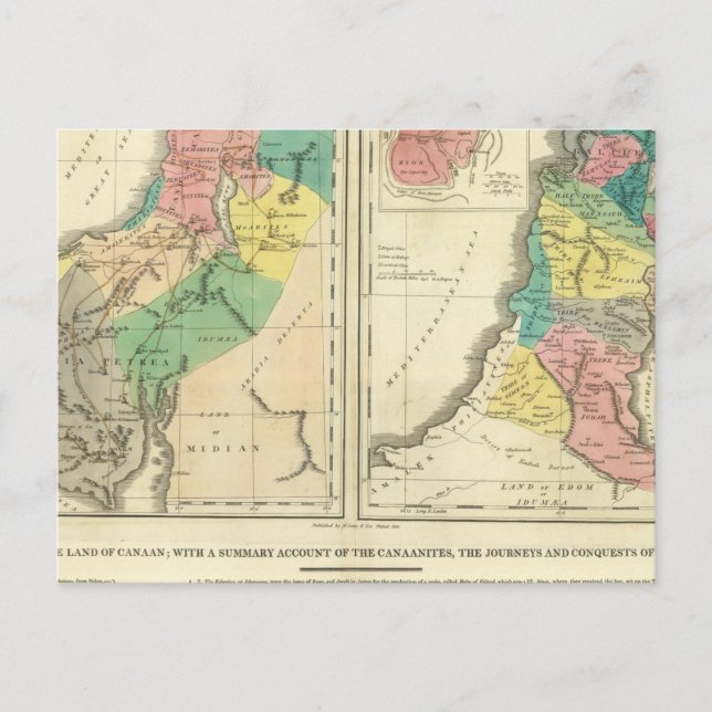 Carte de l'Atlas du Canada - Israël (Devant)