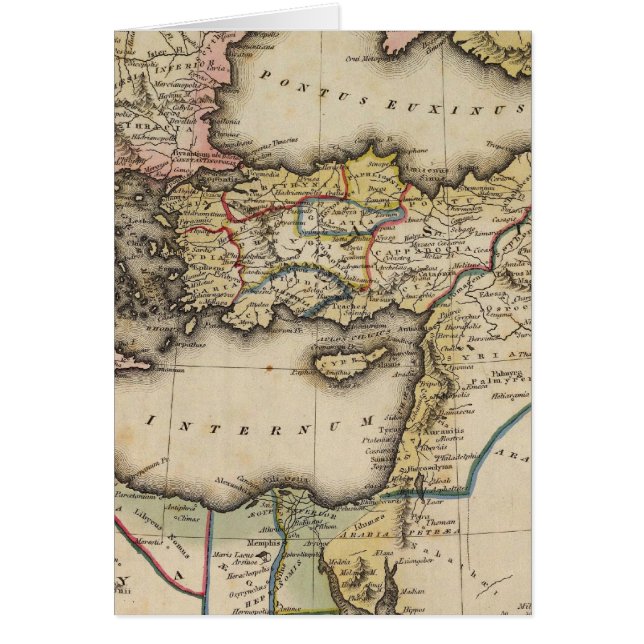 Carte de l'Atlas du Moyen-Orient (Devant)