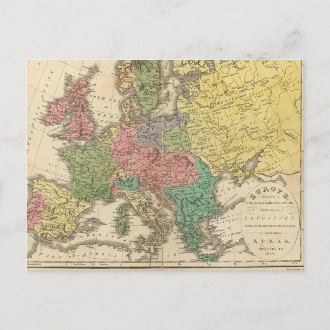 Carte de l'Atlas religieux en Europe (Devant)