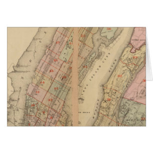 Carte de l'Atlas, ville de New York