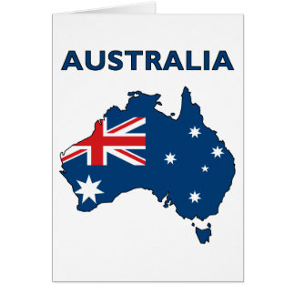 Carte de l'Australie