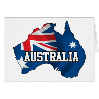 Carte de l'Australie