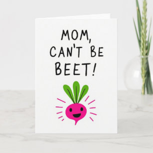 Carte de légumes racines de Maman chérie