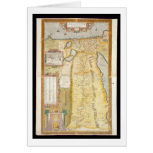 Carte de l'Egypte antique, 1584