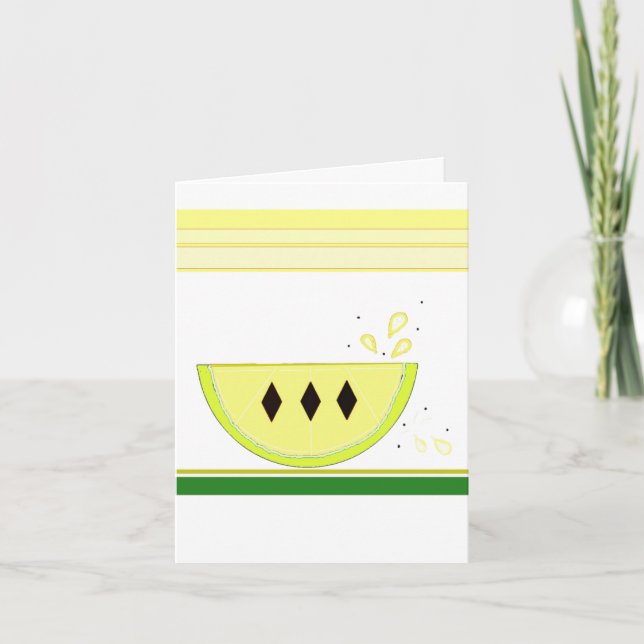 Carte de lemon sure (Devant)