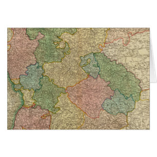 Carte de l'Empire allemand