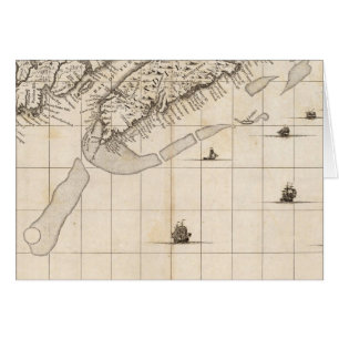 Carte de l'Empire britannique en Amérique Feuille