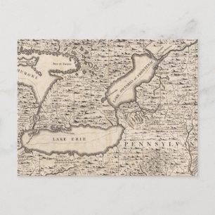 Carte de l'Empire britannique en Amérique Feuille