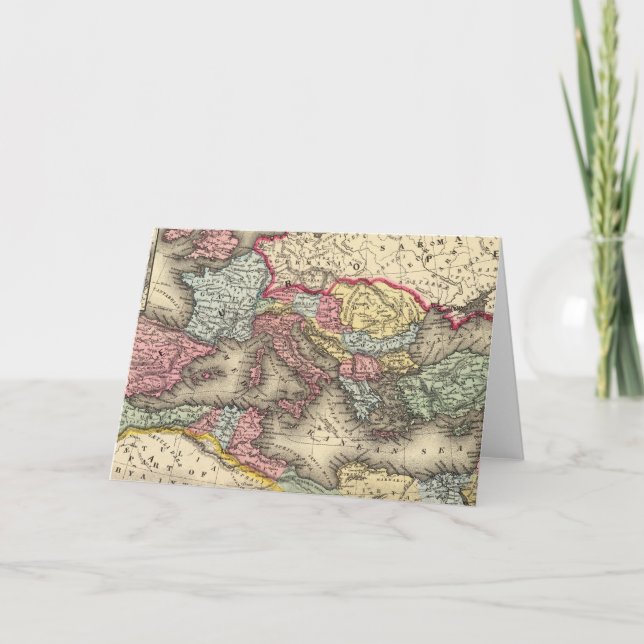 Carte de l'Empire romain (Devant)