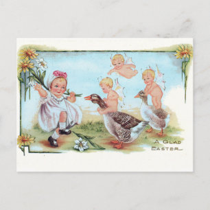 Carte de l'Est avec illustration Vintage