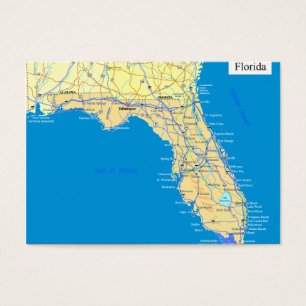 Carte de l'État de Floride