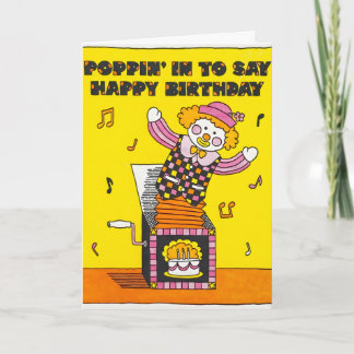 Carte de lettre à pression pour souhaiter un joyeu
