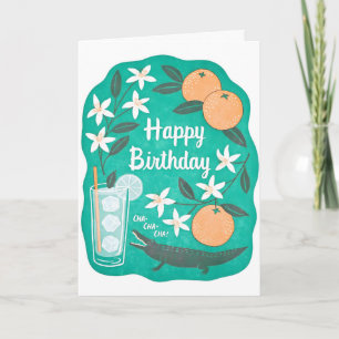 Carte de lettre Birthday Cha Cha