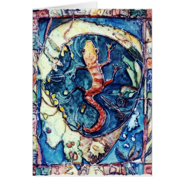 Carte de lézard de PMACarlson (Devant)