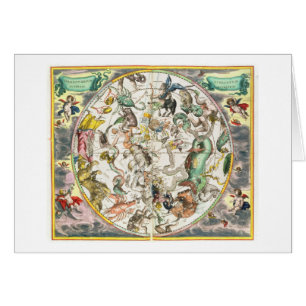 Carte de l'hémisphère sud, 'du Celestia