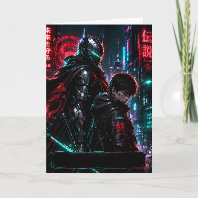 Carte de l'héritage des pères cyberpunk (Devant)