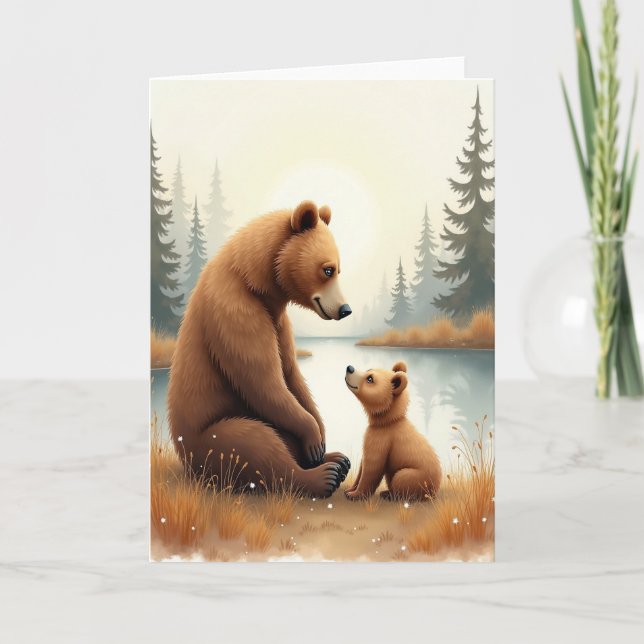 Carte de l'heure dorée pour les papas (Devant)