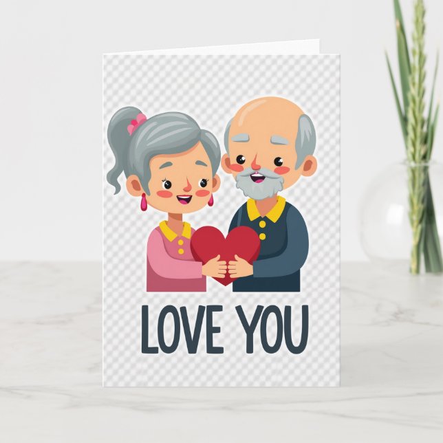 Carte de l'histoire d'amour durable (Devant)
