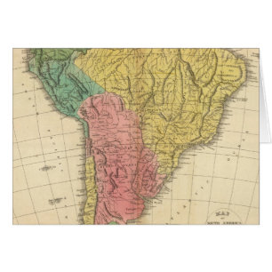 Carte de l'histoire de l'Amérique du Sud