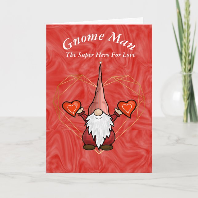 Carte de l'Homme Gnome Romantique (Devant)
