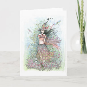 Carte de libellule de sorcière par Molly Harrison