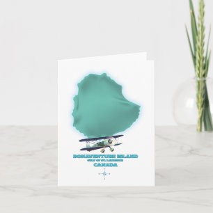 Carte de l'île Bonaventure Canada