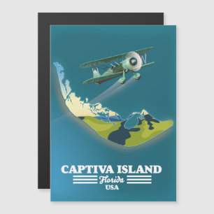 Carte de l'île Captiva Floride États-Unis