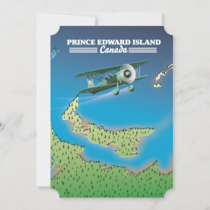Carte de l'Île-du-Prince-Édouard, Canada.
