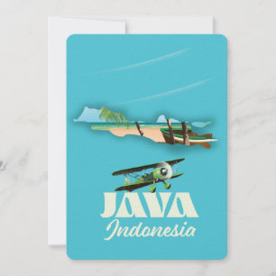 carte de l'Indonésie Java aimant