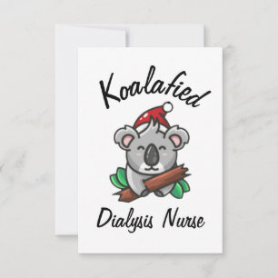 Carte de l'infirmière de dialyse Koalafied