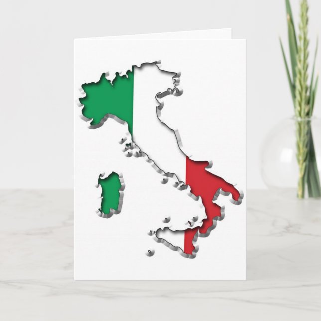 Carte de l'Italie (Devant)