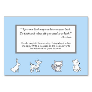 Carte de livre - Citation magique - Créatures de b