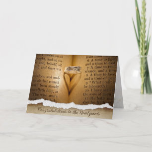 Carte de l'ombre du coeur de l'anneau mariage