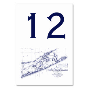 Carte de Long Island The Hamptons