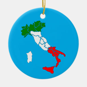 Carte de l'ornement italien. Ornement en céramique