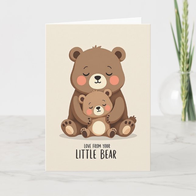 Carte de l'ours des mères florales (Devant)