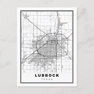 Carte de Lubbock