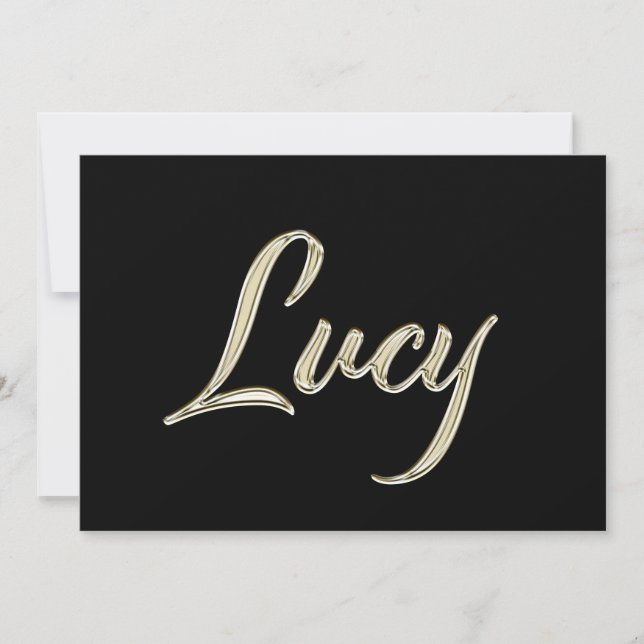 Carte de Lucy white gold (Devant)